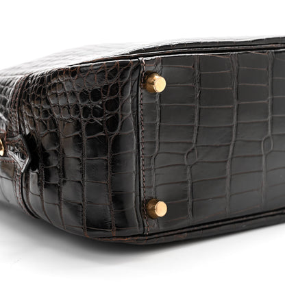 Hermes Shiny Alligator Plume 28 Ebene 8 of 12