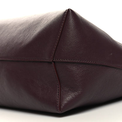 Mansur Gavriel Calfskin Maxi Candy Hobo Bag Plum 9 of 9
