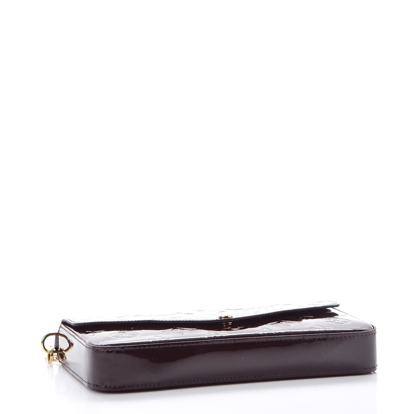 Vernis Pochette Felicie Chain Wallet Amarante