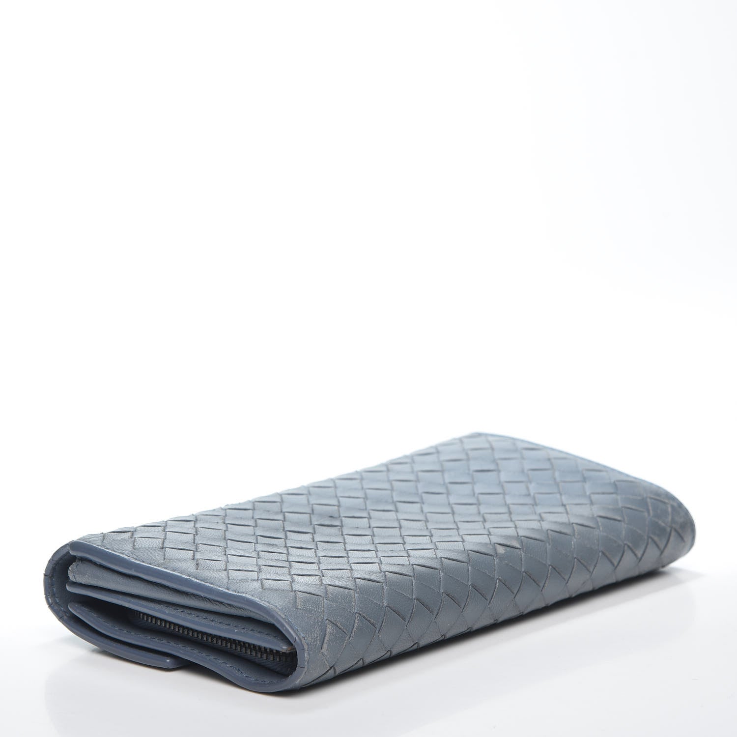 Bottega Veneta Nappa Intrecciato Continental Flap Wallet Krim 5 of 9