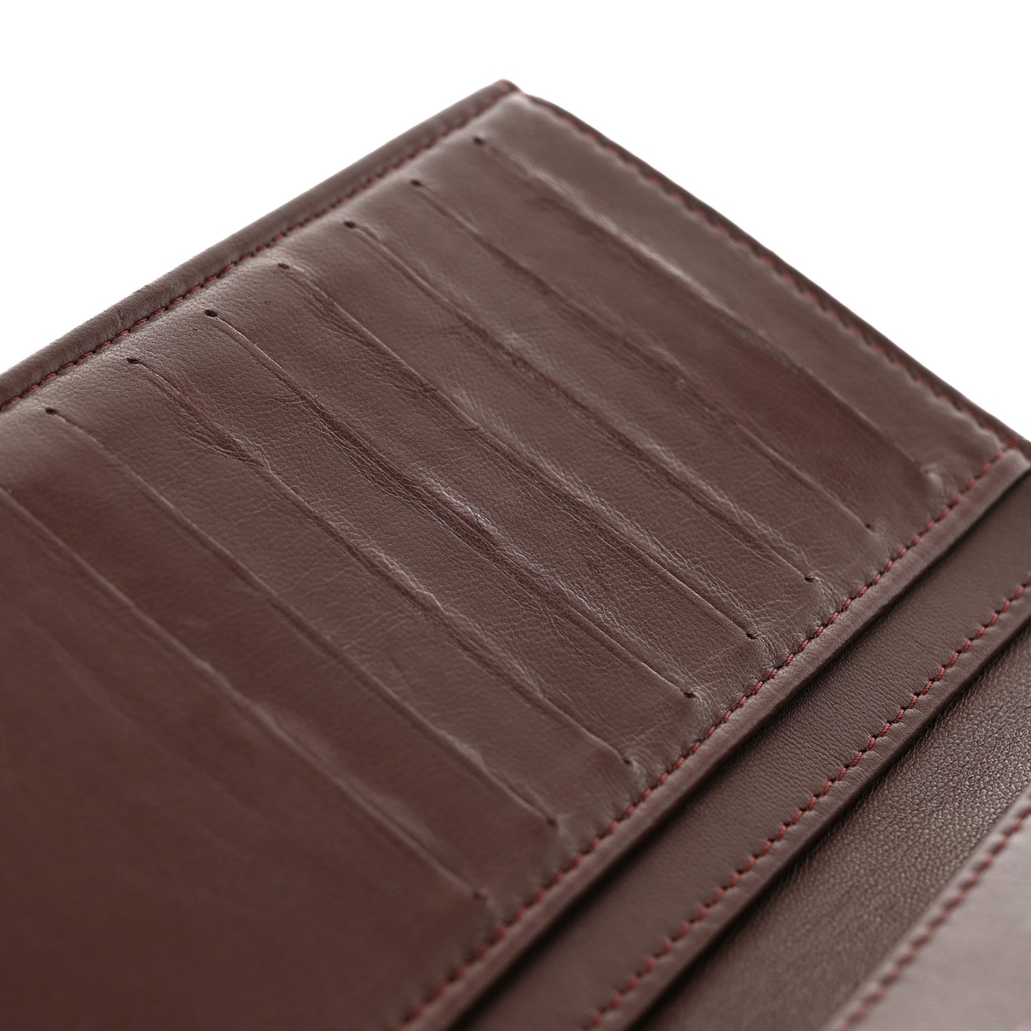 Lambskin Quilted Yen Wallet Black