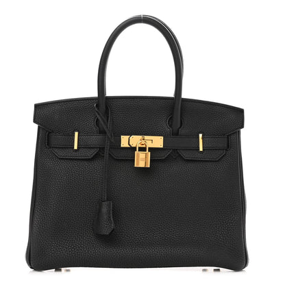 Hermes Togo Birkin 30 Black 1 of 9