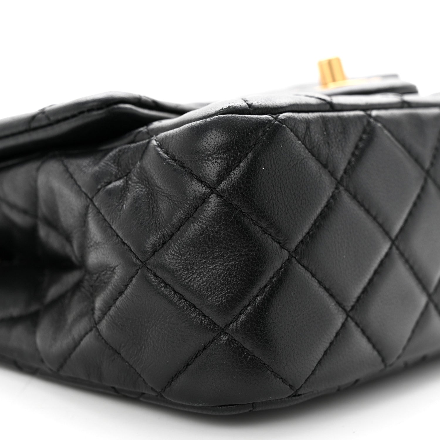 Chanel Lambskin Quilted Mini Pearl Crush Flap Black 9 of 11
