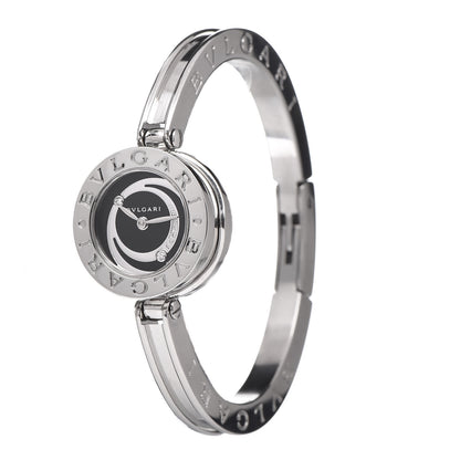Bulgari Stainless Steel Diamond 22mm B.Zero1 Quartz Watch Black 1 of 9