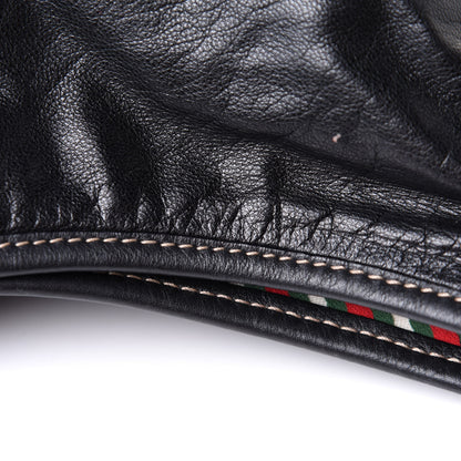 Gucci Calfskin Medium New Britt Hobo Black 5 of 7