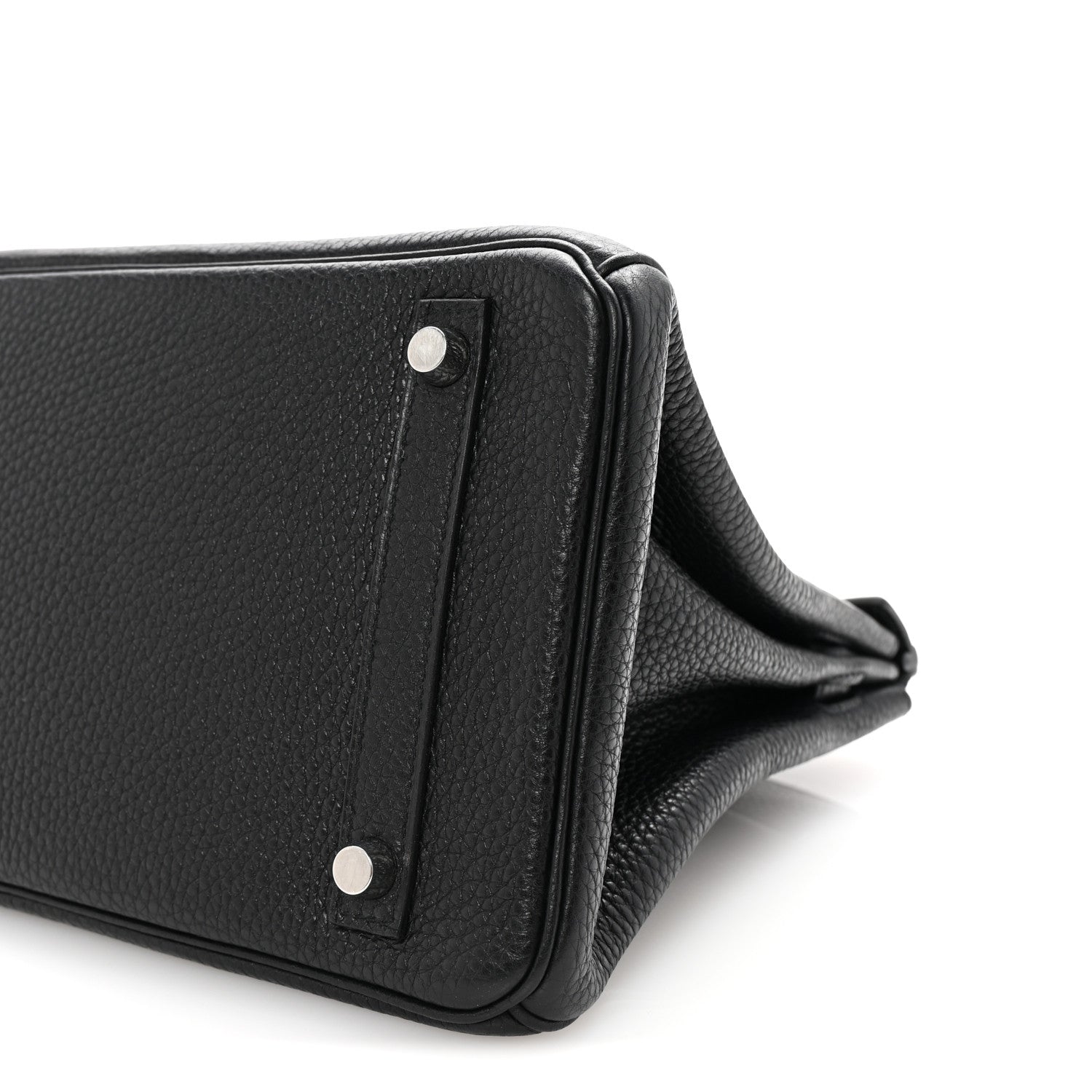 Hermes Taurillon Clemence Birkin 30 Black 10 of 10