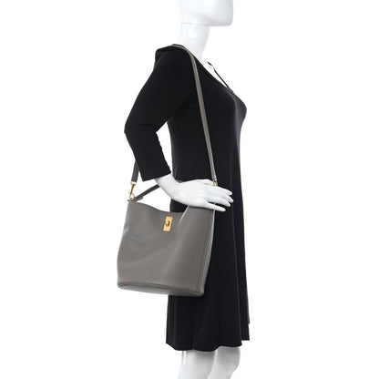 Celine Supple Grained Calfskin Bucket 16 Bag Pebble 2 of 11