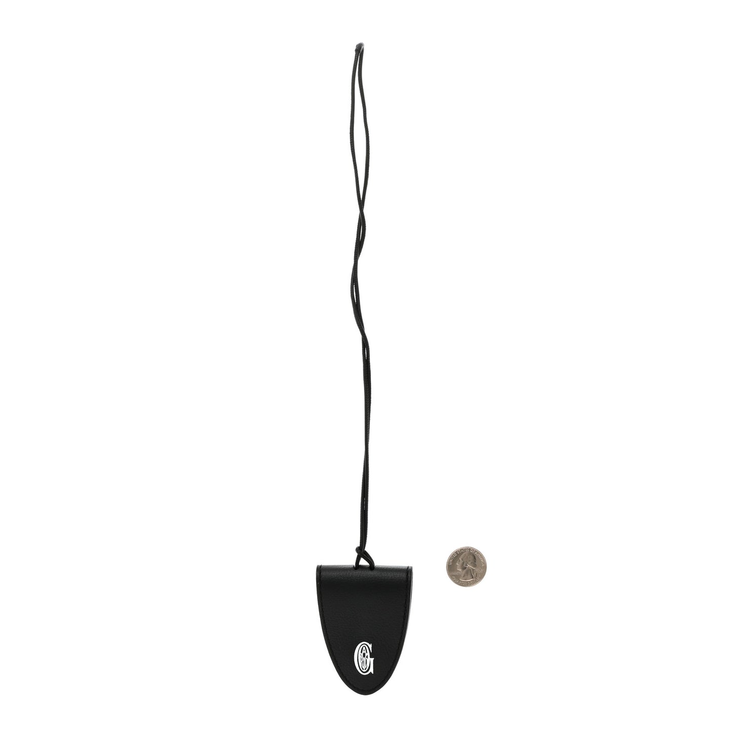 Calfskin Bag Clip Black