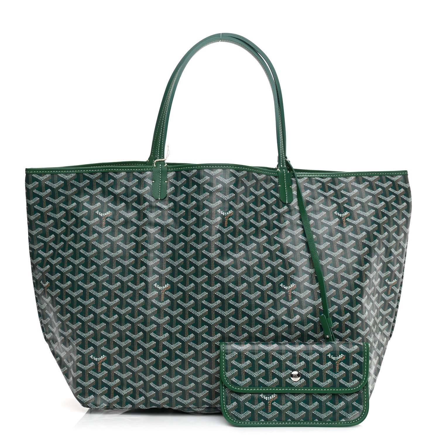 Goyard Goyardine Saint Louis GM Green 1 of 17