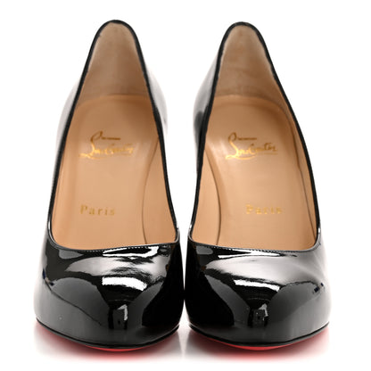 Christian Louboutin Patent Argotik 100 Pumps 38.5 Black 3 of 9
