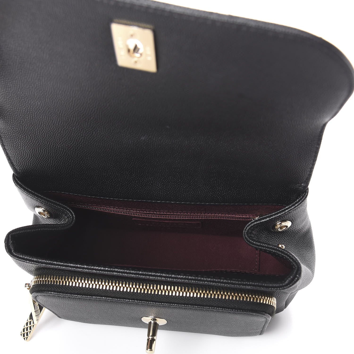 Chanel Caviar Quilted Mini Business Affinity Flap Black 4 of 8