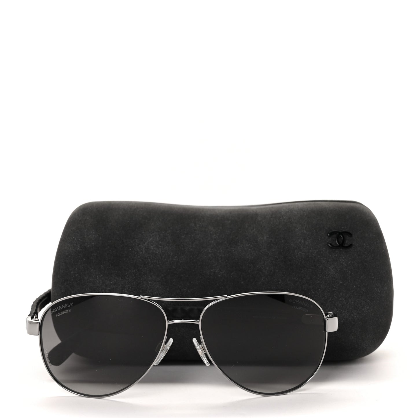 Aviator Polarized Sunglasses 4204-Q Black
