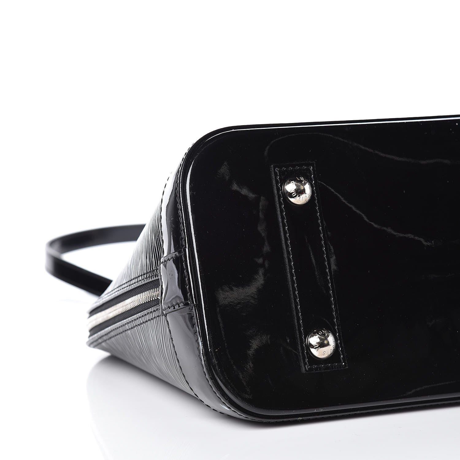 Louis Vuitton Electric Epi Alma MM Black 5 of 9