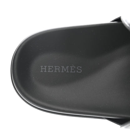 Hermes Nappa Extra Sandals 39 Black 7 of 9