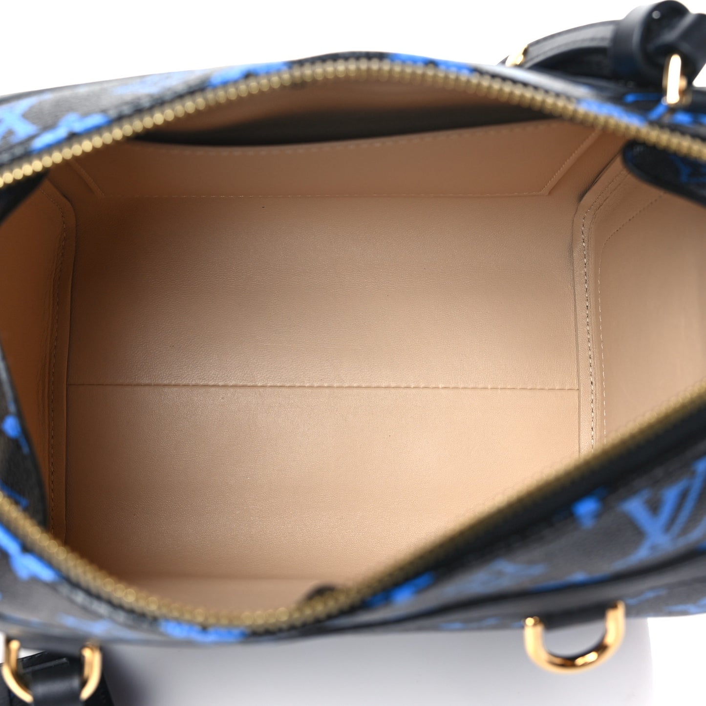 Colored Monogram Speedy Amazon PM Blue Black