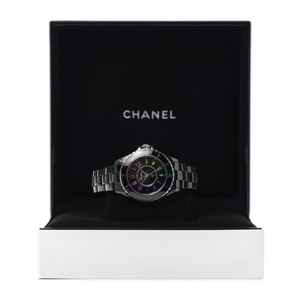 Chanel Stainless Steel Ceramic 33mm J12 Electro Quartz Watch Black 6 of 6
