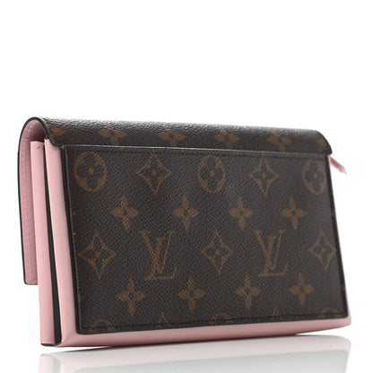 Louis Vuitton Monogram Flore Wallet Rose Ballerine 2 of 4