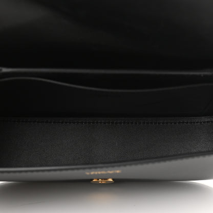 Versace Calfskin Medium Greca Goddess Shoulder Bag Black 5 of 11