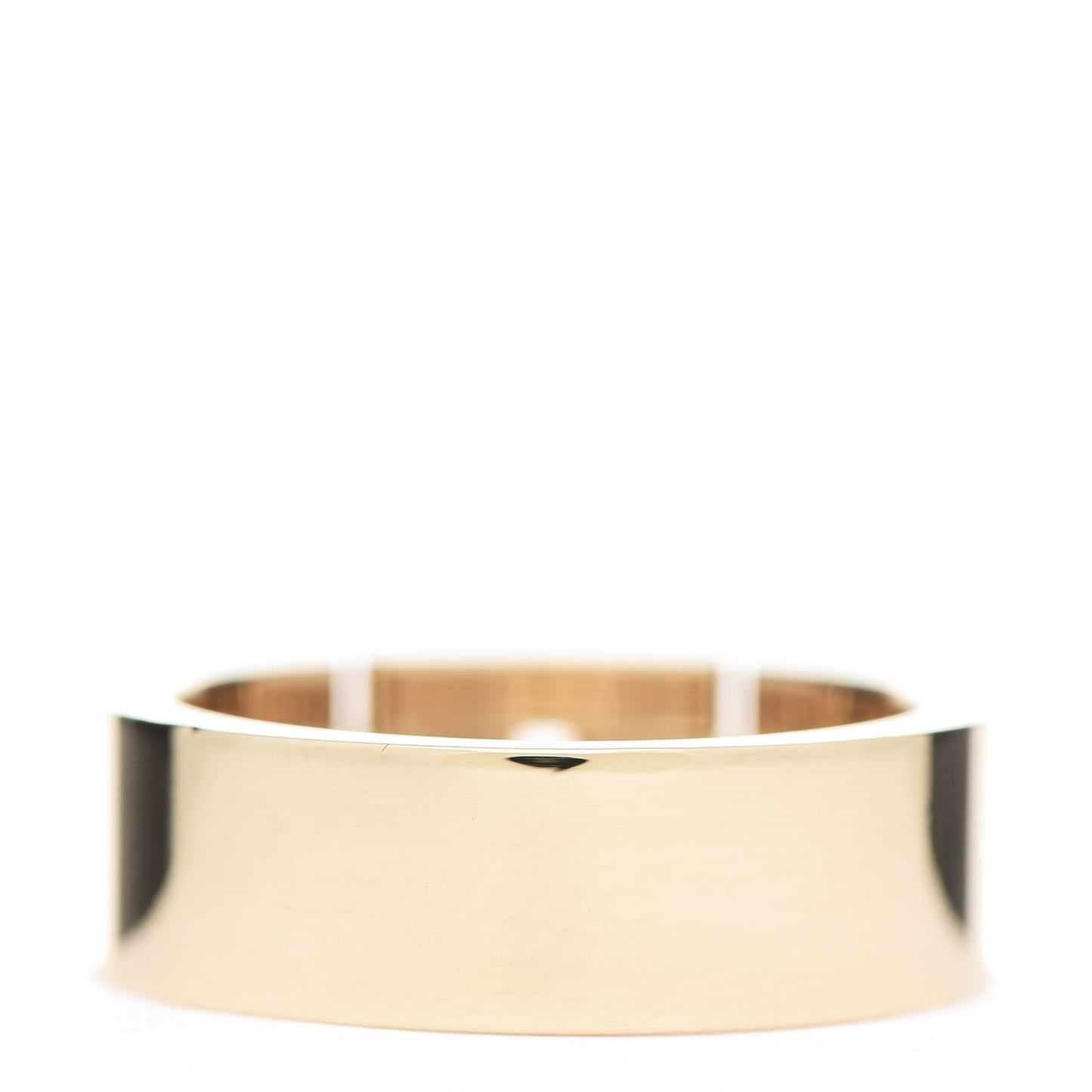 18K Yellow Gold Diamond Maillon Panthere Band Ring 49 5