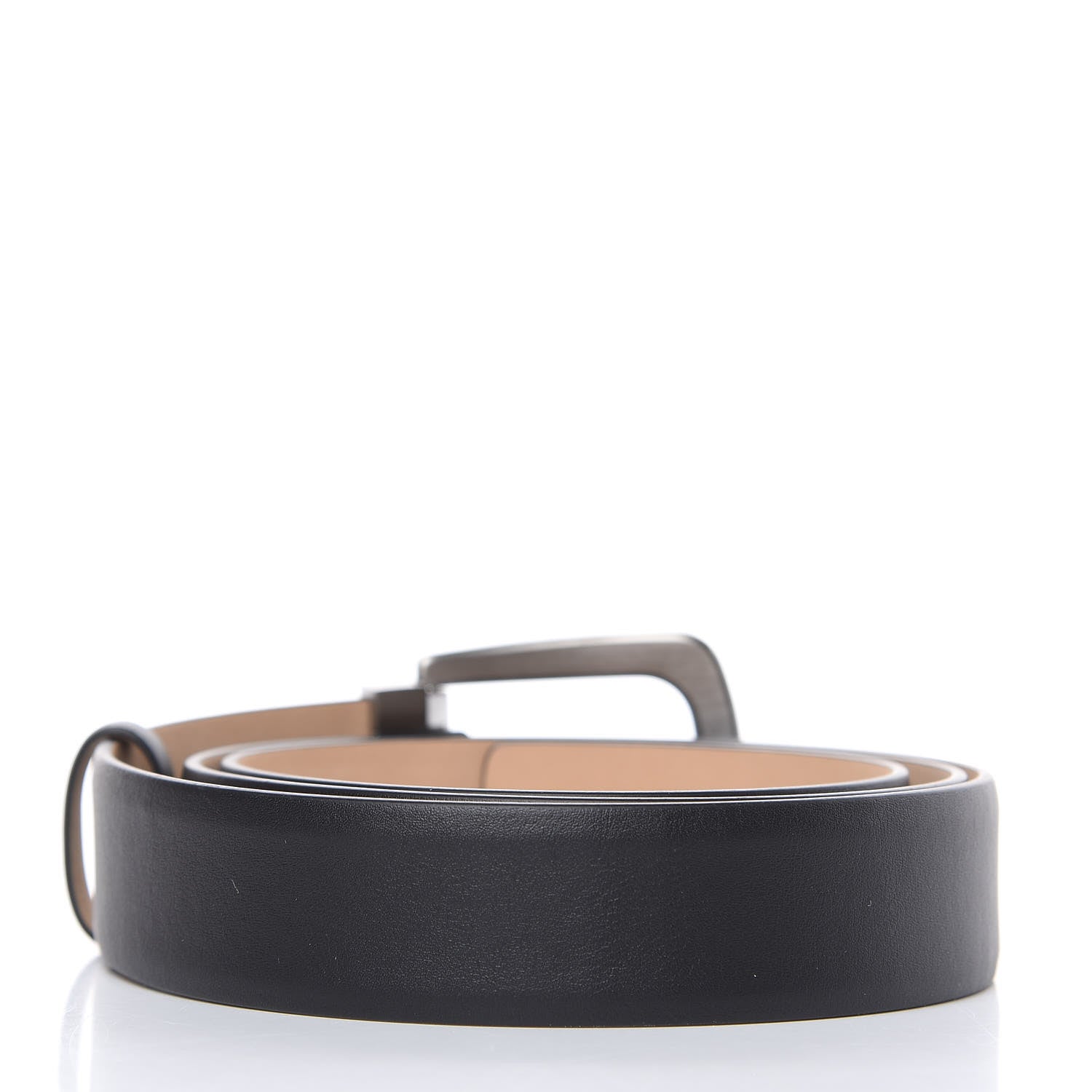 Chanel Calfskin Belt 95 38 Black 3 of 6
