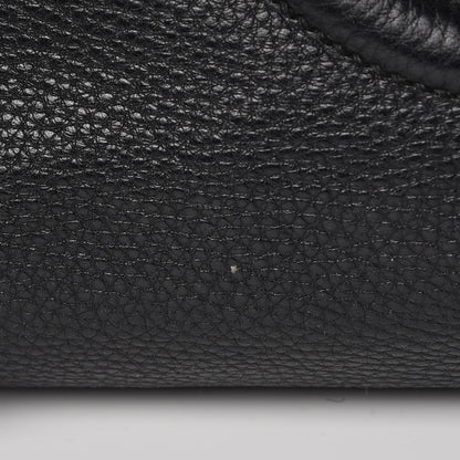 Gucci Pebbled Calfskin Large Soho Chain Shoulder Bag Black 10 of 18