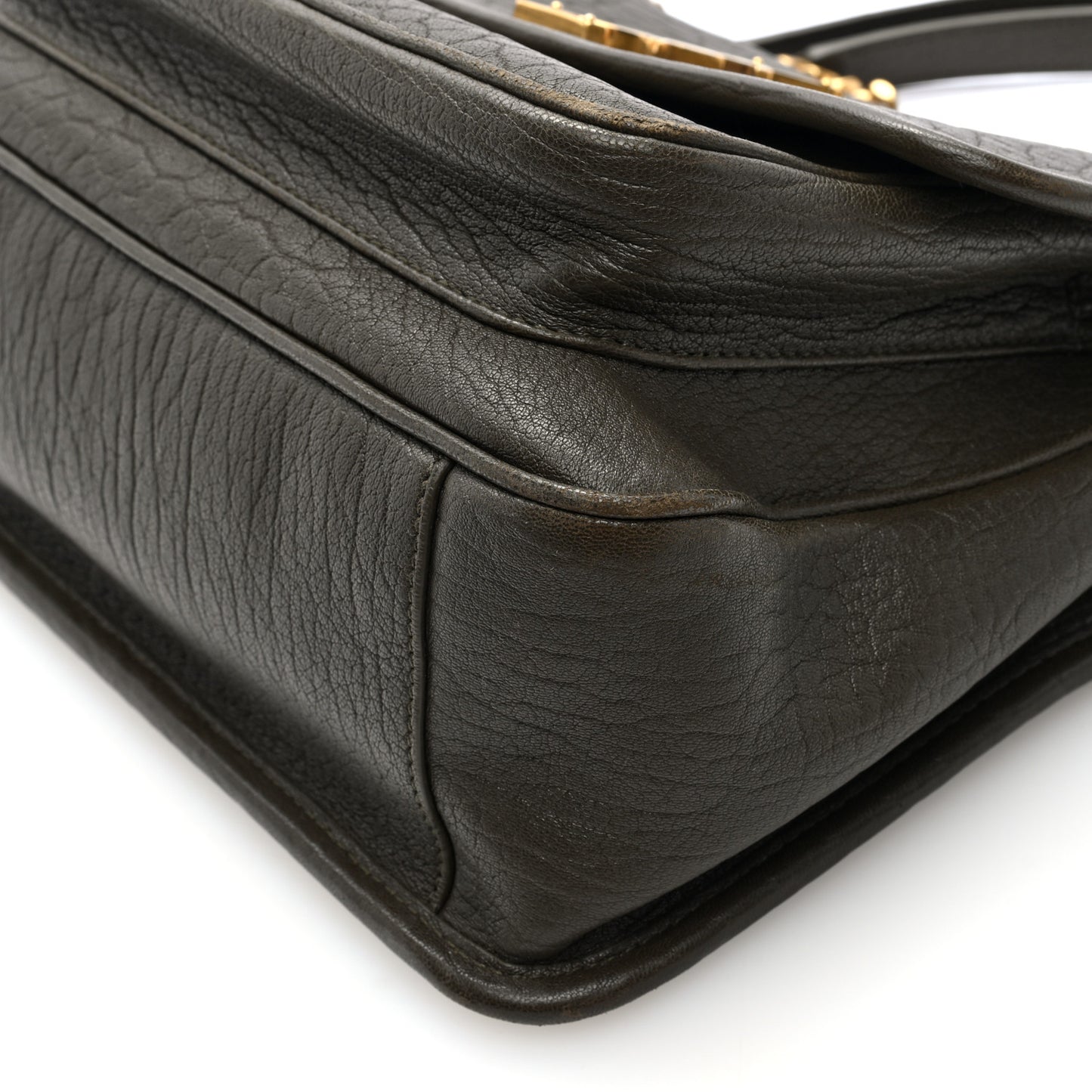 Grained Lambskin Monogram Medium Niki Chain Satchel Light Musk