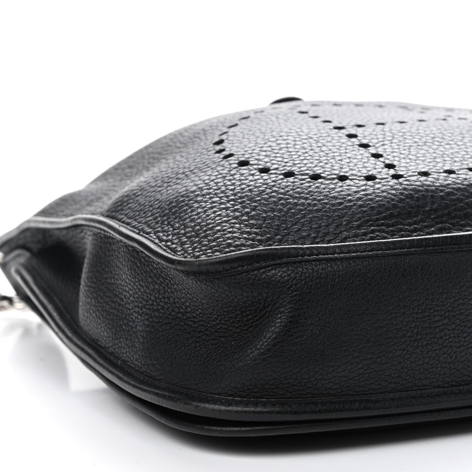 Hermes Taurillon Clemence Evelyne II PM Black 8 of 9