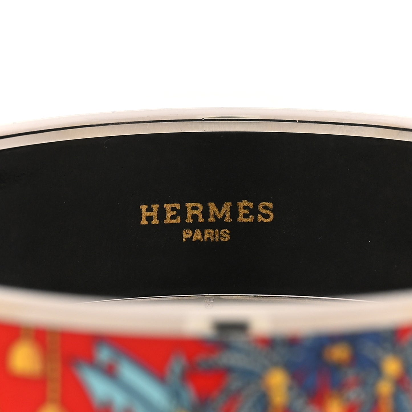 Enamel Printed Wide Bracelet 70