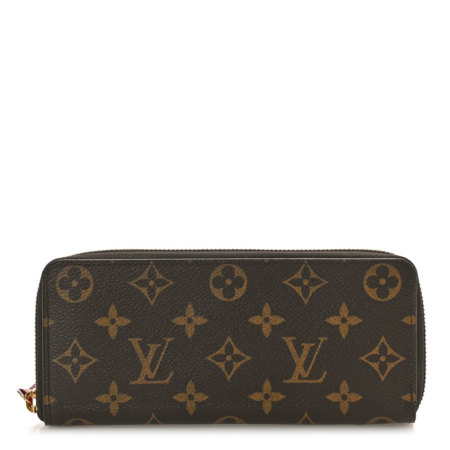 Louis Vuitton Monogram Clemence Wallet Fuchsia 1 of 7