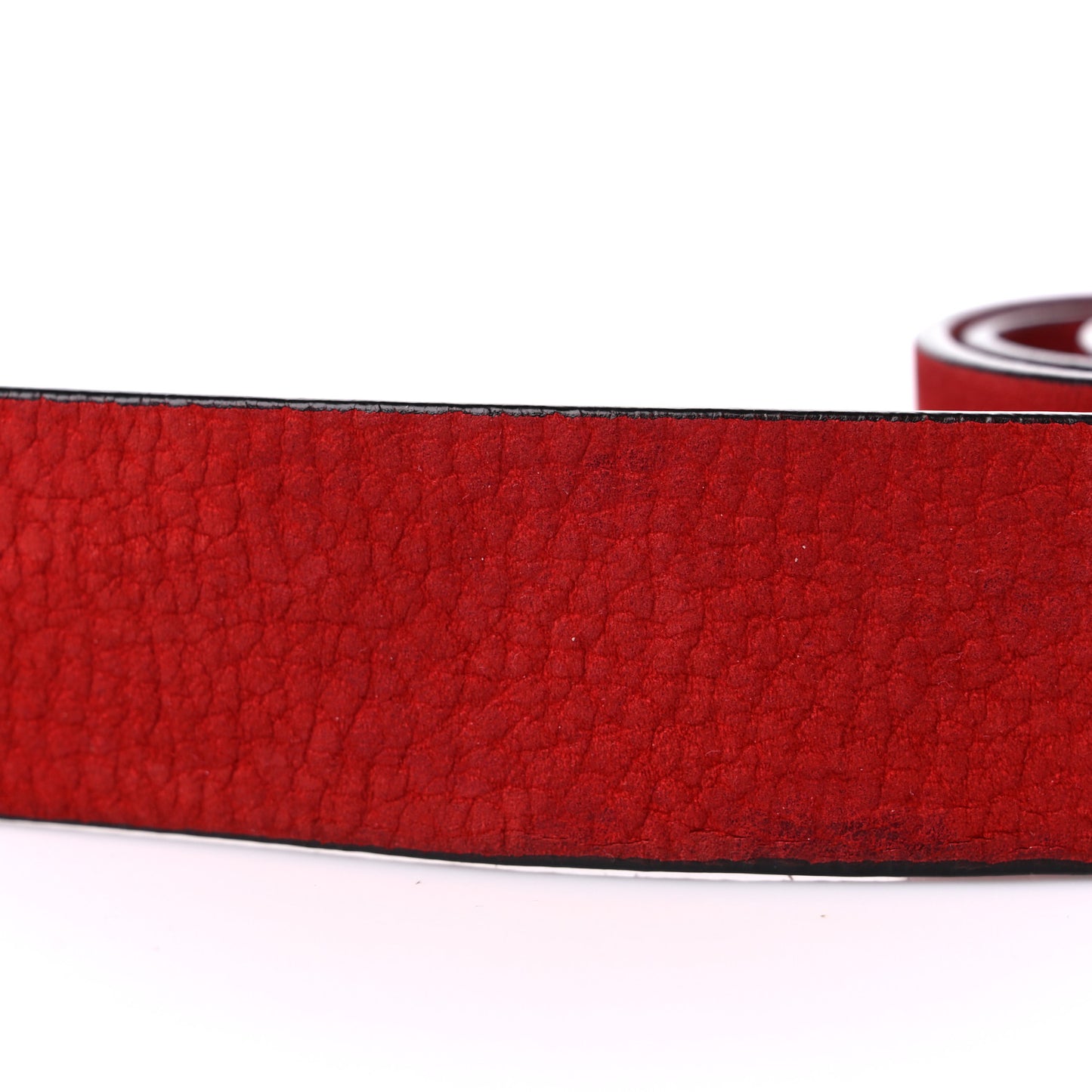 Nubuck Interlocking G Belt 105 42 Red