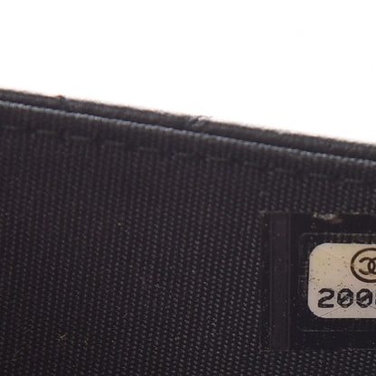 Chanel Lambskin Quilted Boy Wallet On Chain WOC Black 8 of 11