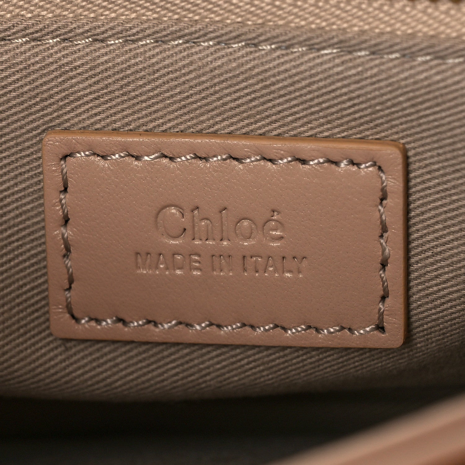 Chloe Calfskin Medium Faye Top Handle Bag Sandy Beige 6 of 8