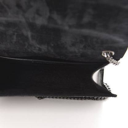 Saint Laurent Grain De Poudre Small Monogram Kate Satchel Earth 5 of 11