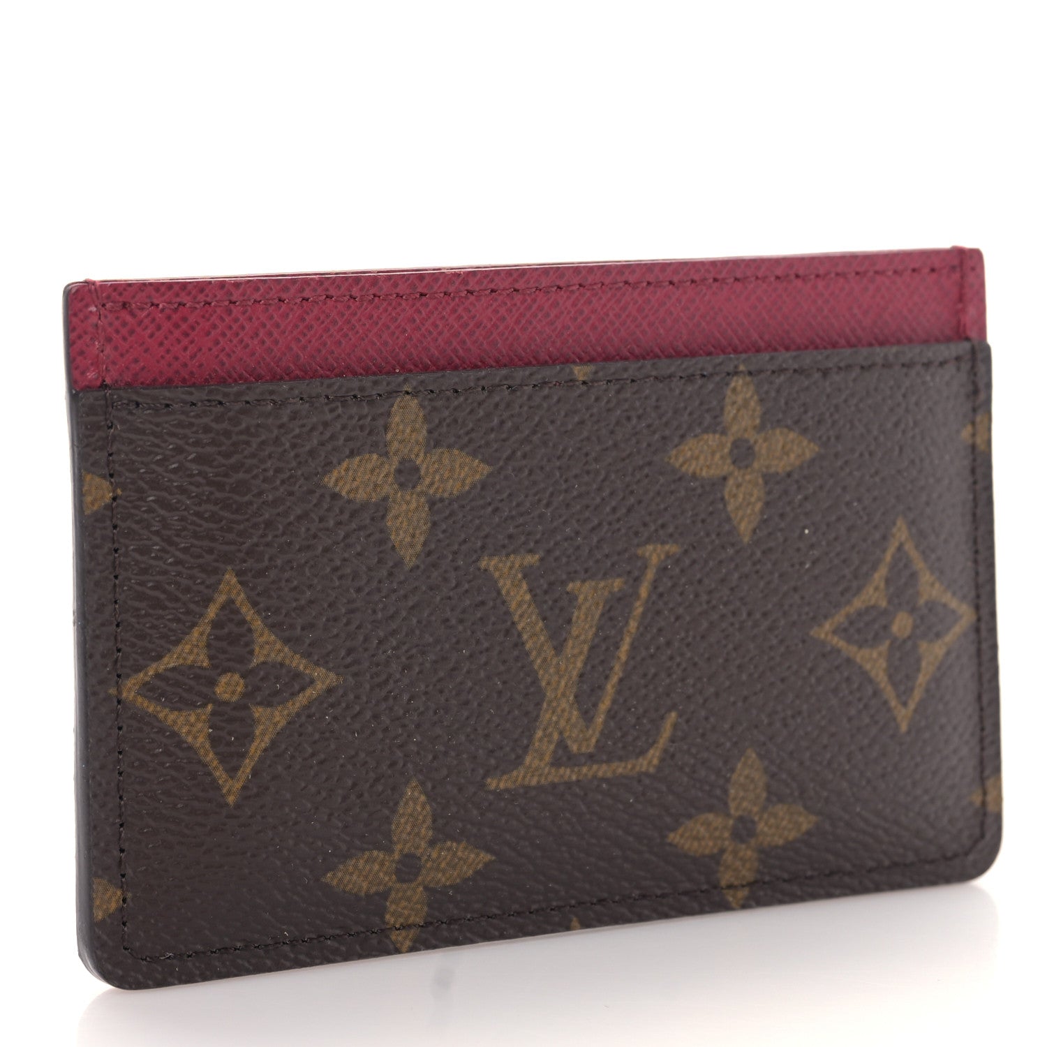 Louis Vuitton Monogram Card Holder Fuchsia 3 of 9