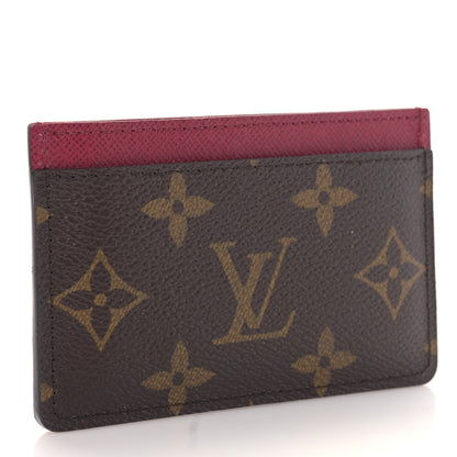 Louis Vuitton Monogram Card Holder Fuchsia 3 of 9