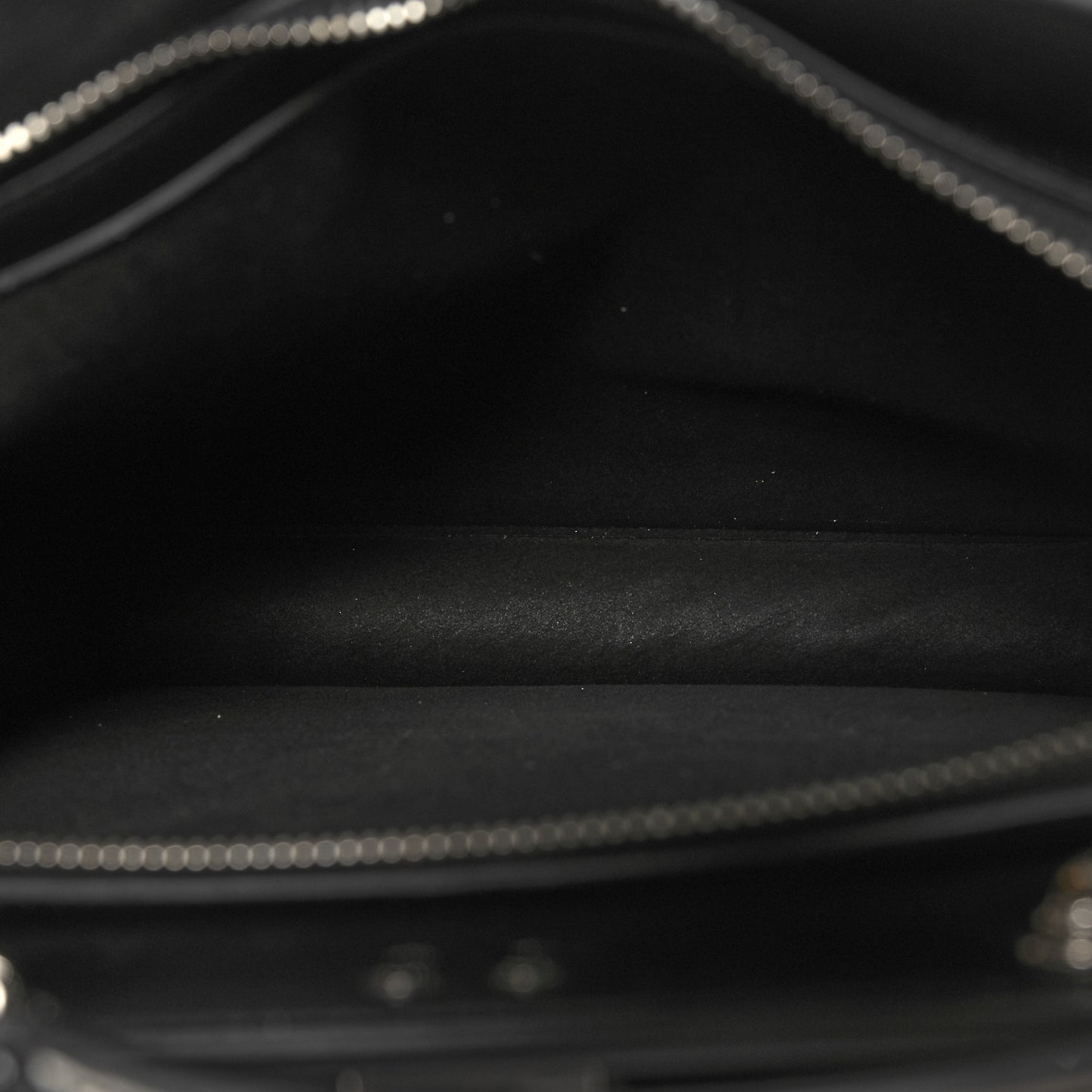 X MARC JACOBS Nappa Mini Peekaboo I SEE U Satchel Black White