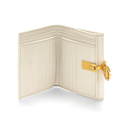 Gucci Monogram Interlocking Icon French Flap Wallet Off White 5 of 8