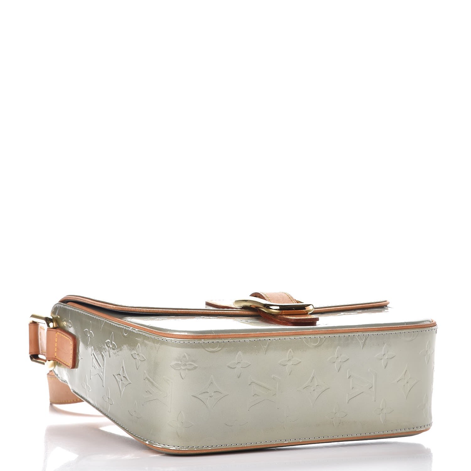 Louis Vuitton Vernis Christie GM Silver 4 of 15