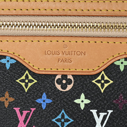 Louis Vuitton Monogram Multicolor Pochette Plate GM Black 6 of 6