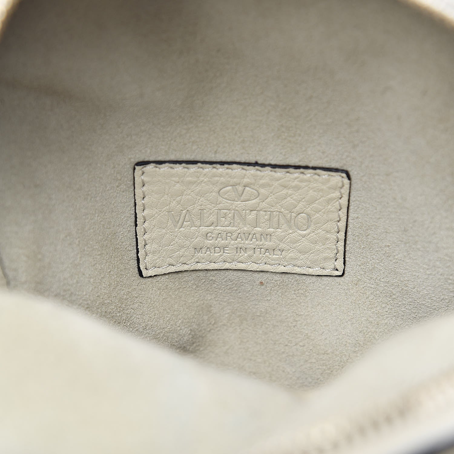 Valentino Garavani Pebbled Calfskin Mini Rockstud Backpack Ivory 6 of 9
