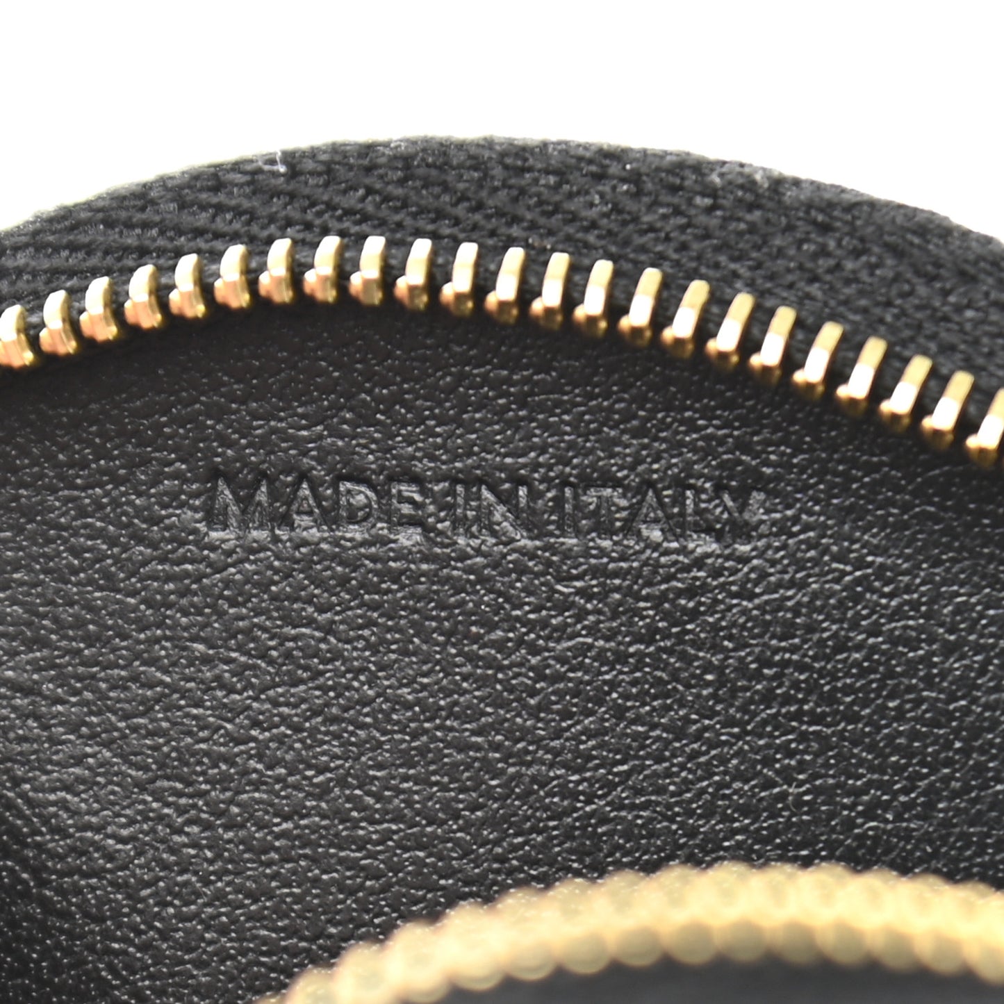 Triomphe Canvas Round Zip Coin Purse