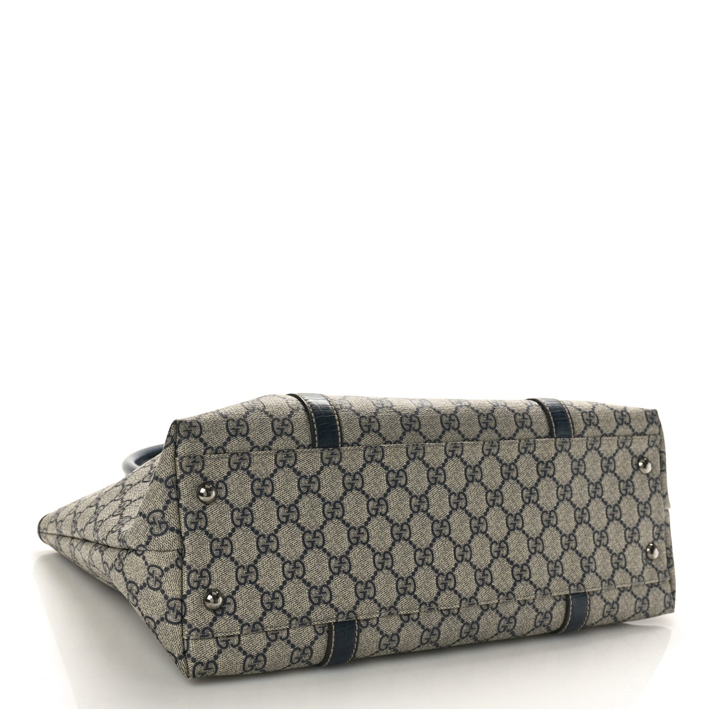 GG Plus Monogram Medium Joy Tote Navy
