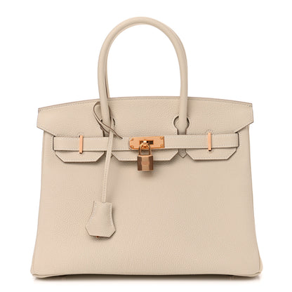 Hermes Togo Birkin 30 Craie 1 of 12
