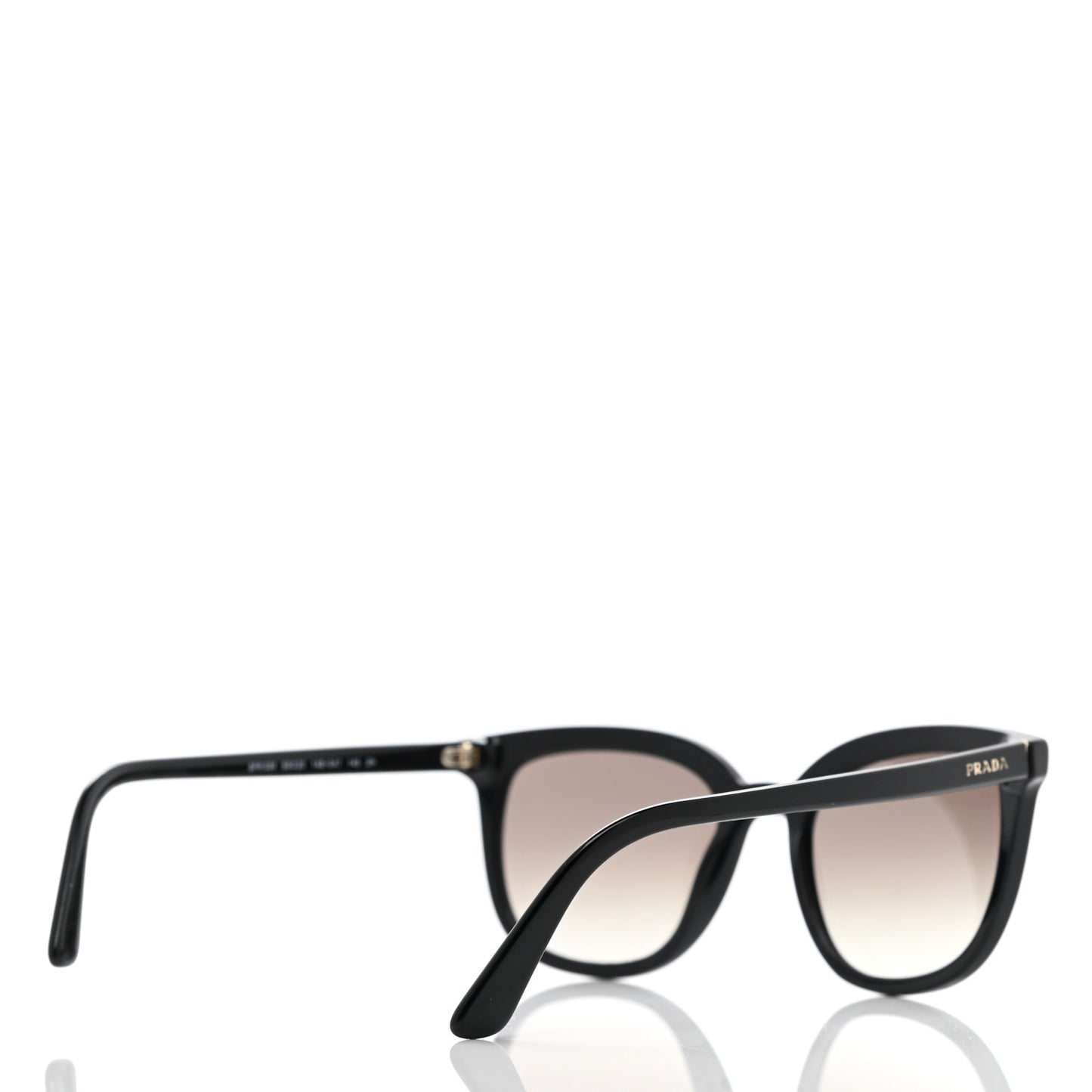 Acetate Pillow Cat Eye Sunglasses SPR 03X Black
