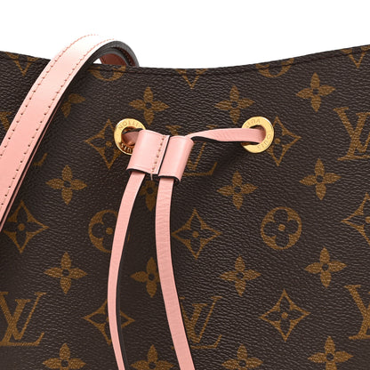 Louis Vuitton Monogram Neonoe MM Rose Poudre 9 of 11