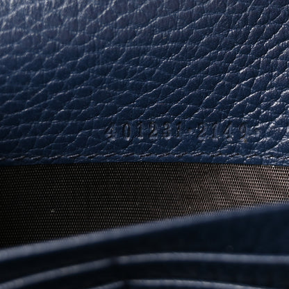 Gucci Dollar Calfskin Crystal Mini Dionysus Chain Wallet Blue Agata Black Diamond 7 of 10
