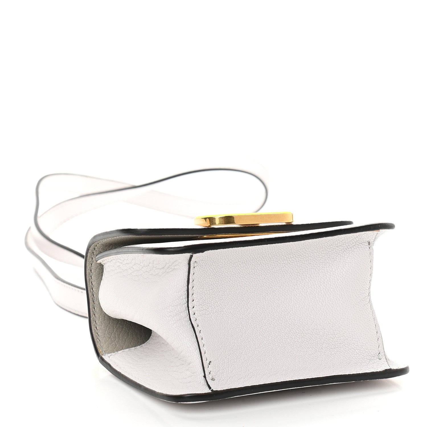 Valentino Garavani Goatskin Micro VSling Shoulder Bag White 4 of 8