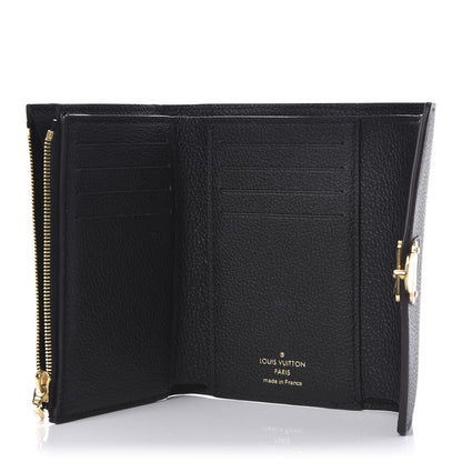 Louis Vuitton Monogram Pallas Compact Wallet NM Black 5 of 8