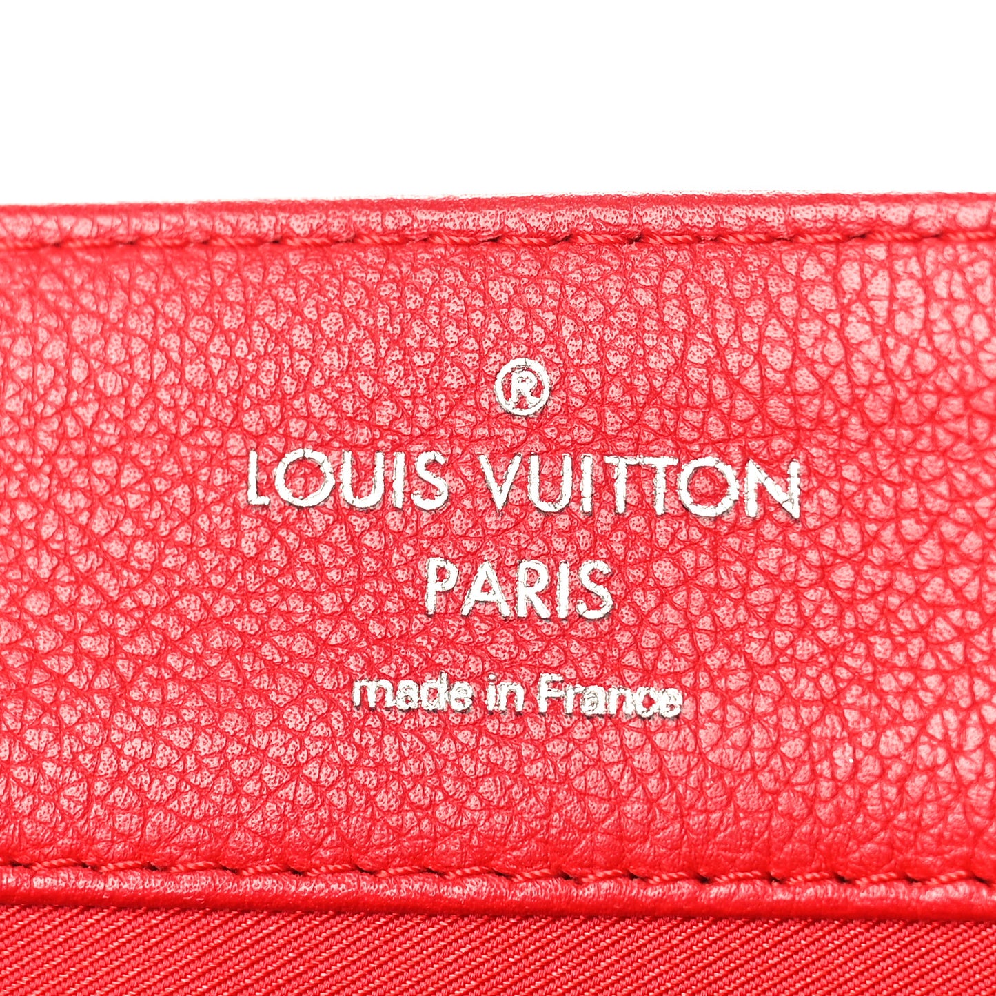 Soft Calfskin Lockme II Top Handle Rubis