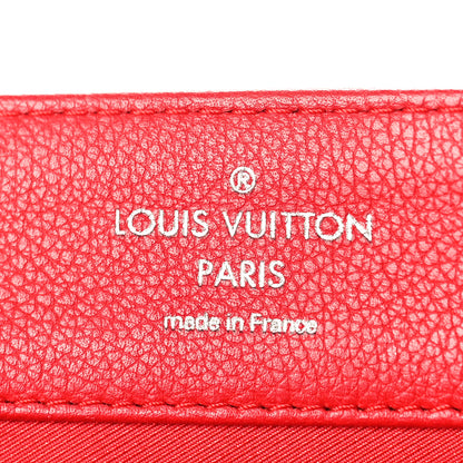 Louis Vuitton Soft Calfskin Lockme II Top Handle Rubis 6 of 16